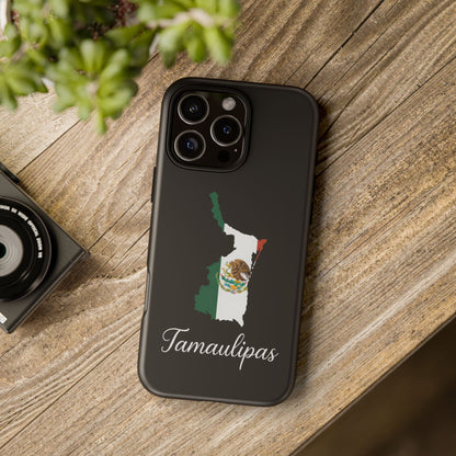Tamaulipas Mexico Flag Map Phone Case | Mexican American Pride Tough Case for iPhone & Samsung