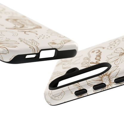 Western Cowgirl Phone Case for iPhone Samsung Galaxy Pixel Tough Case