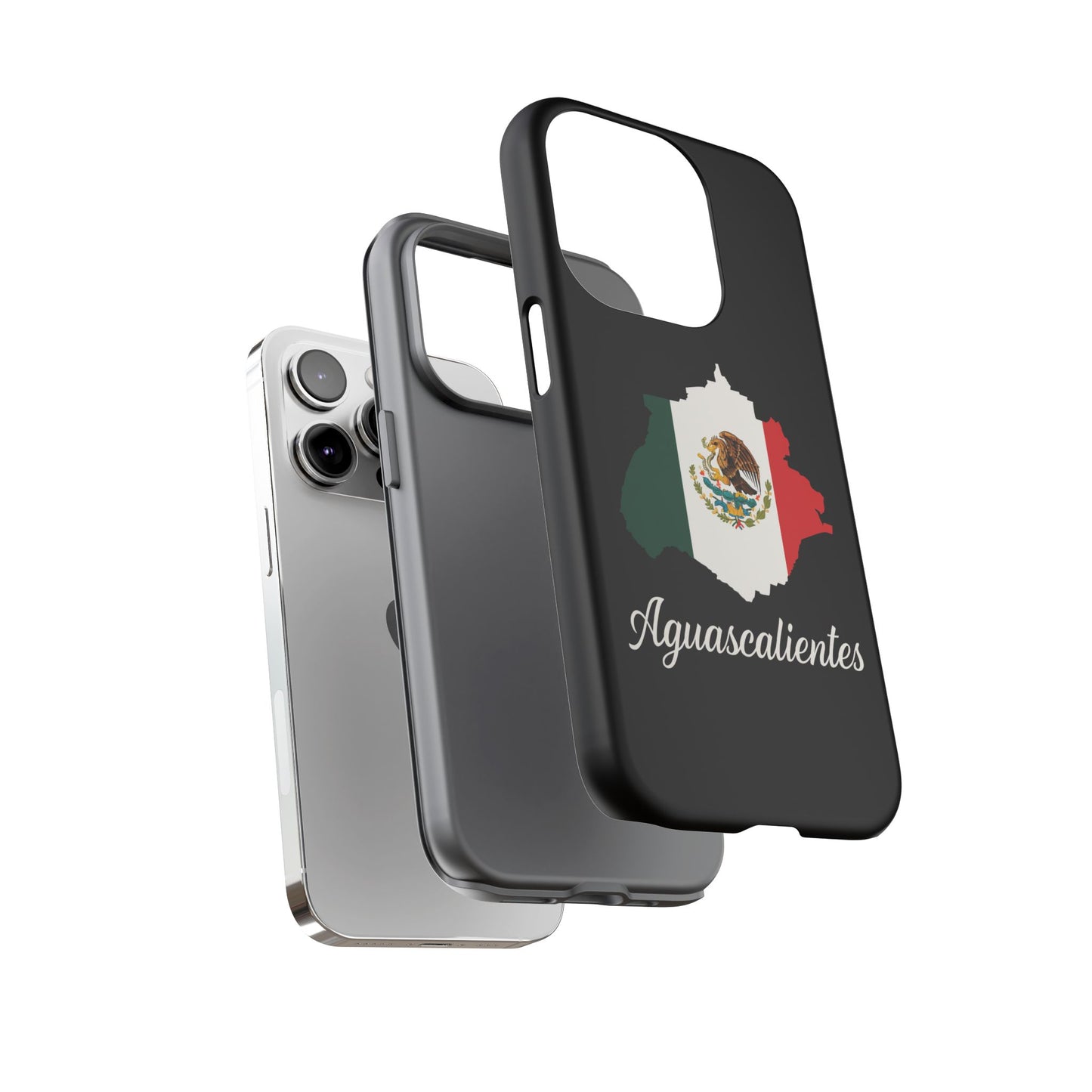 Aguascalientes Mexico Flag Map Phone Case | Mexican American Pride Tough Case for iPhone & Samsung