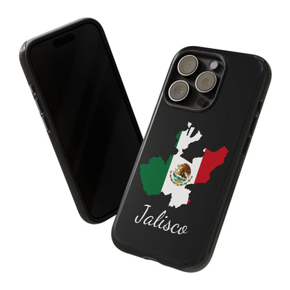 Jalisco Mexico Flag Map Phone Case | Mexican American Pride Tough Case for iPhone & Samsung