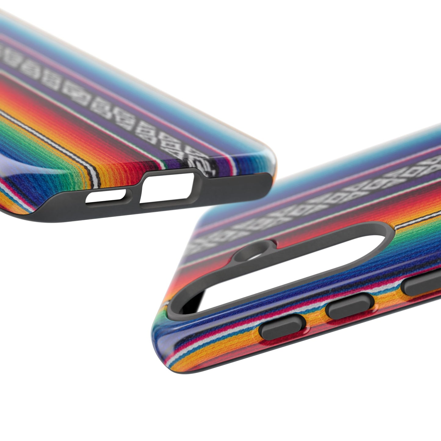 Serape Stripe Phone Case – Colorful Mexican Blanket Pattern Tough Case