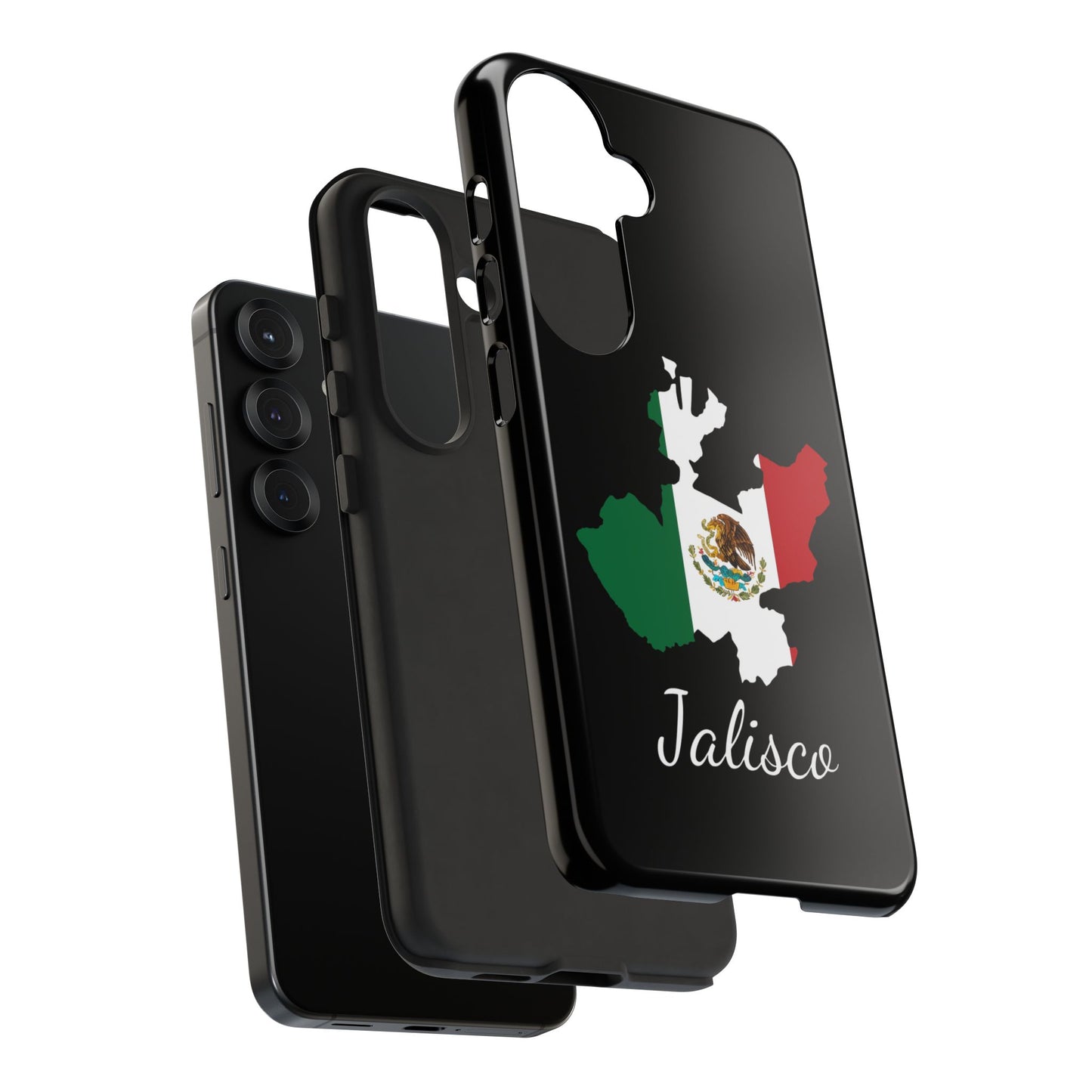 Jalisco Mexico Flag Map Phone Case | Mexican American Pride Tough Case for iPhone & Samsung