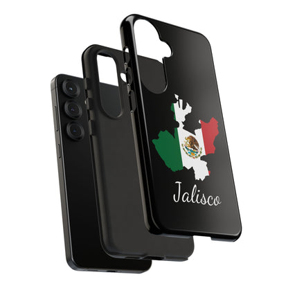 Jalisco Mexico Flag Map Phone Case | Mexican American Pride Tough Case for iPhone & Samsung