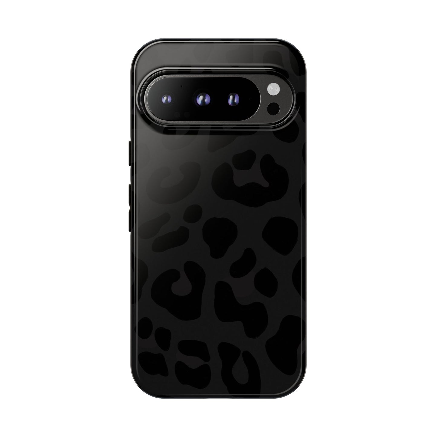 Black Leopard Phone Case | Matte & Glossy Tough Protective iPhone Case