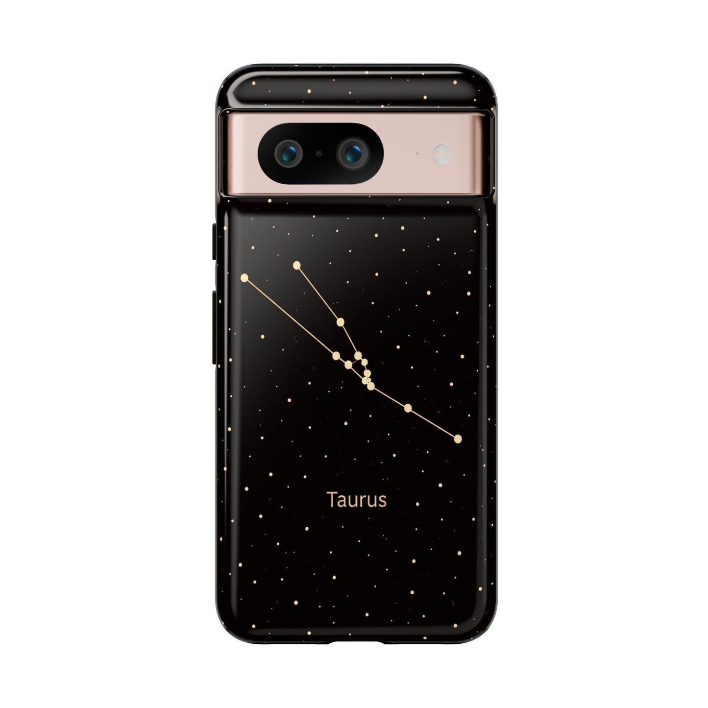 Taurus Zodiac Constellation Phone Case – Luxe Gold Celestial Cover