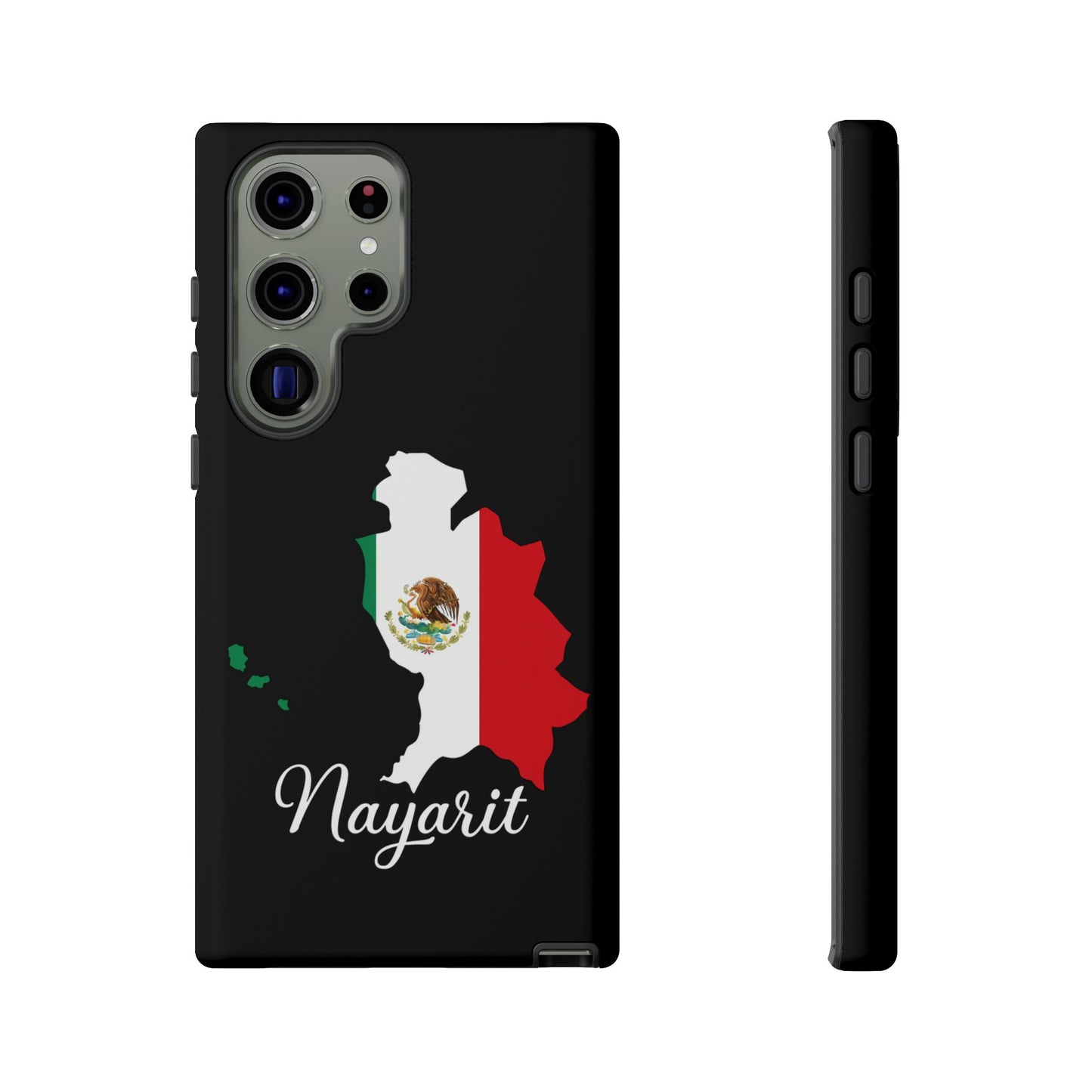 Nayarit Mexico Flag Map Phone Case | Mexican American Pride Tough Case for iPhone & Samsung