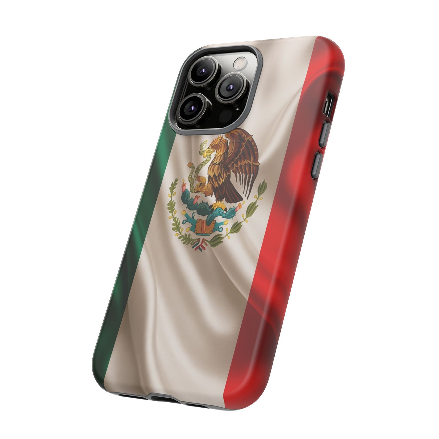 Mexico Flag Phone Case | Mexican Pride iPhone & Samsung Case | Tricolor Aesthetic Tough Protective Cover