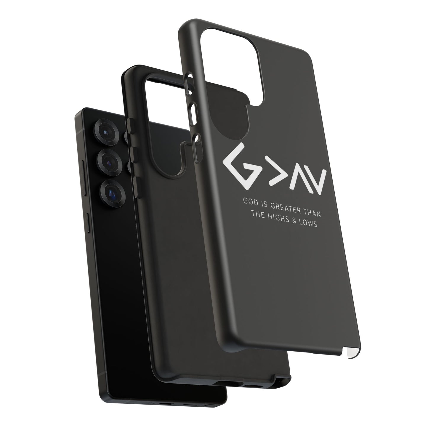 God Is Greater Than The Highs & Lows G>∧∨ Christian Phone Case