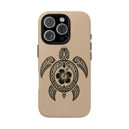 Polynesian Turtle Phone Case | Hawaiian Beach Tough Cover