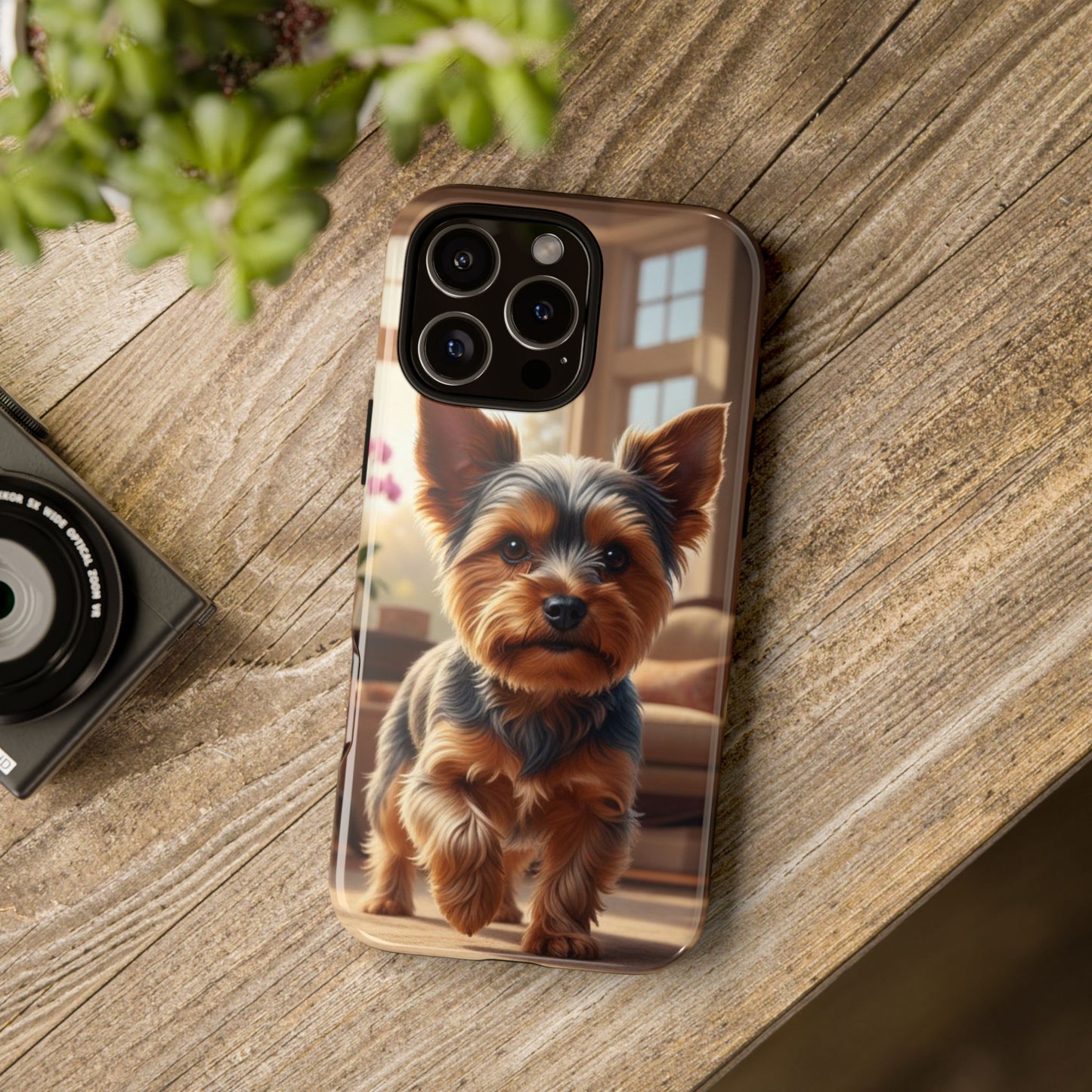 Yorkshire Terrier Phone Case – Cute Yorkie Puppy Tough Case (iPhone, Samsung, Pixel)