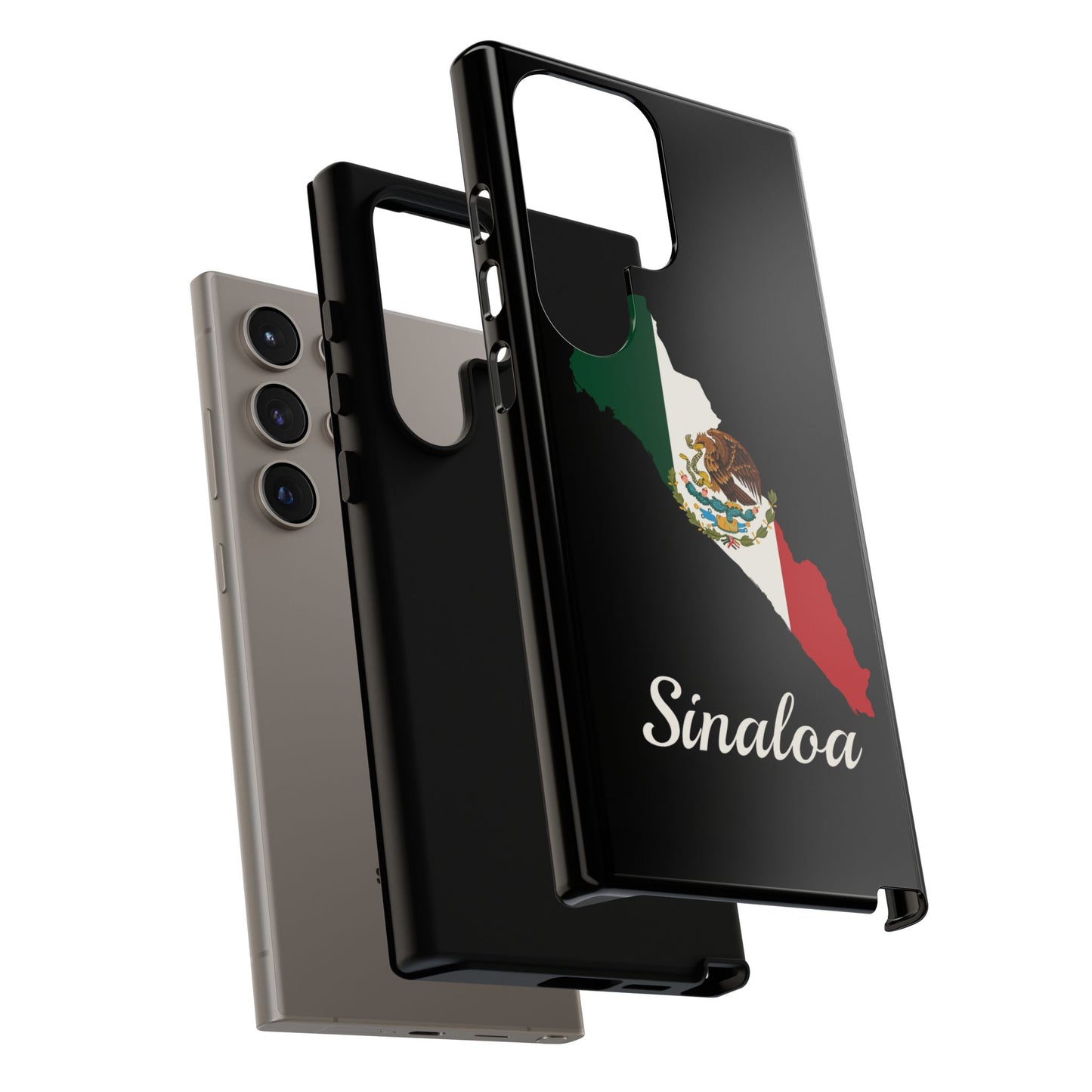 Sinaloa Mexico Flag Map Phone Case | Mexican American Pride Tough Case for iPhone & Samsung