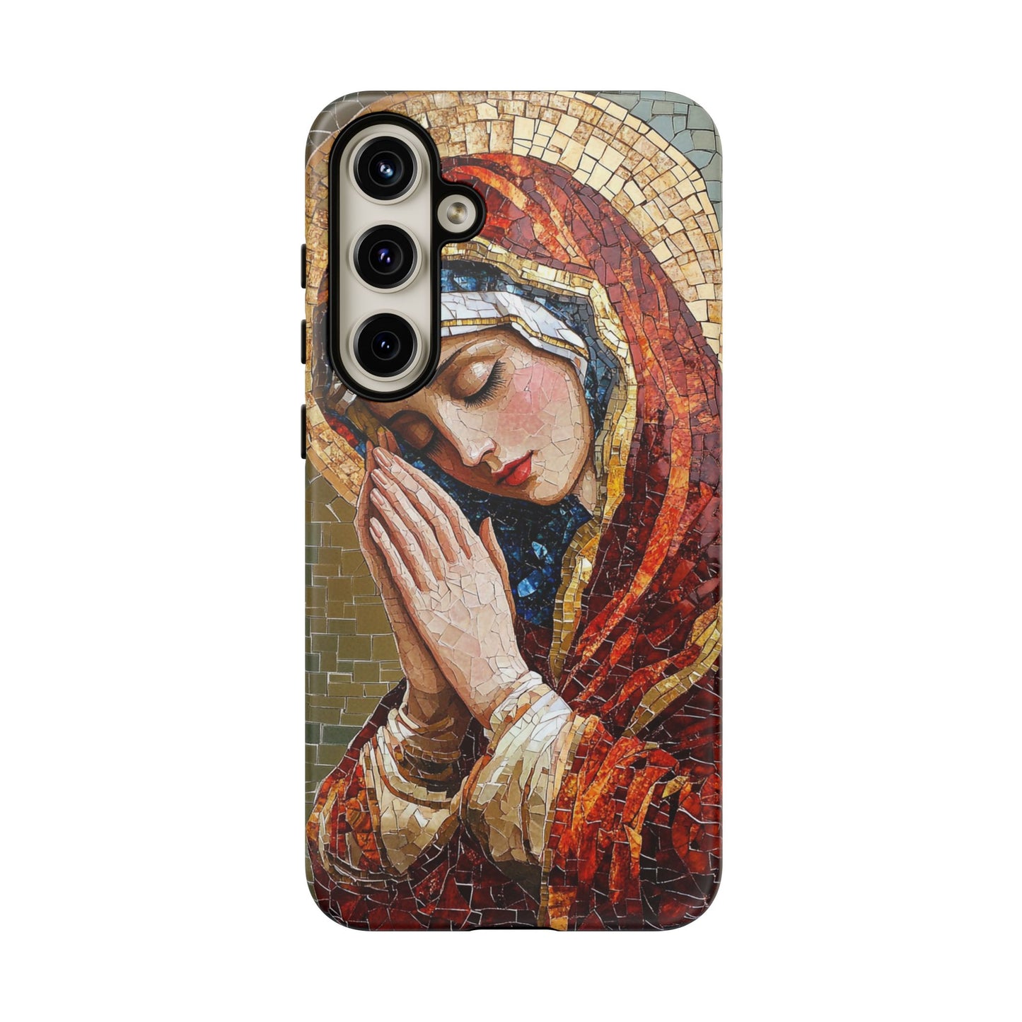 Virgin Mary Phone Case, Catholic Phone Case, Christian Aesthetic Case, Religious iPhone Case, Saint Art Case, Faith Gift