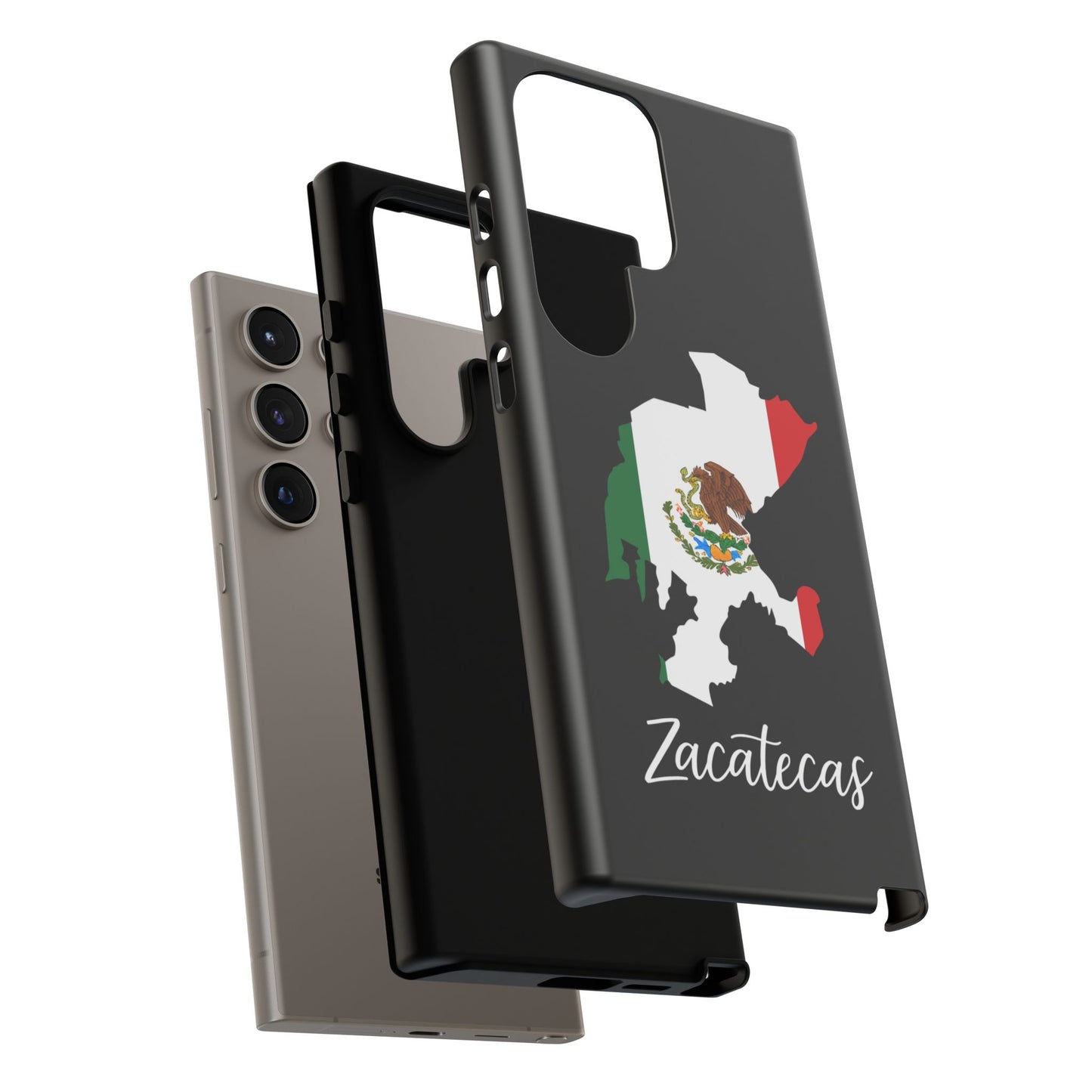 Zacatecas Mexico Flag Map Phone Case | Mexican American Pride Tough Case for iPhone & Samsung