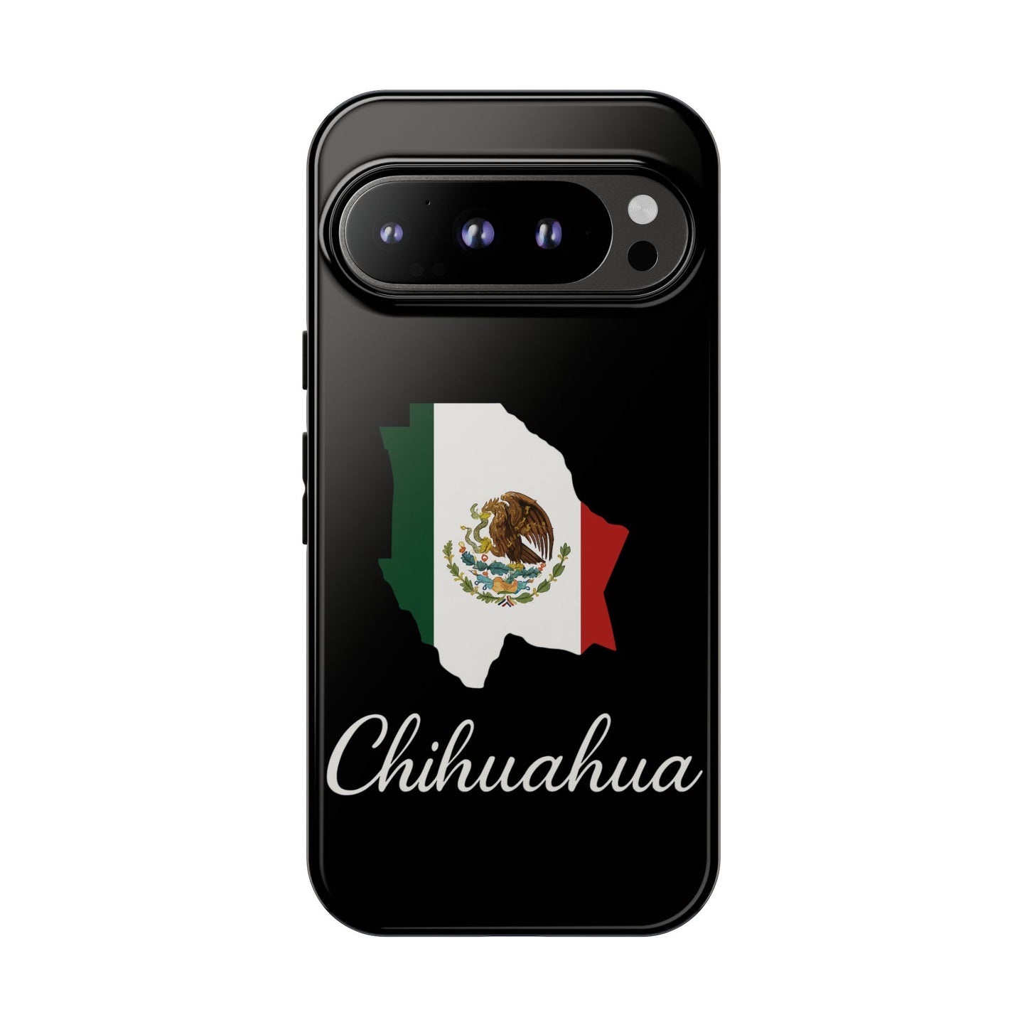 Chihuahua Mexico Flag Map Phone Case | Mexican American Pride Tough Case for iPhone & Samsung