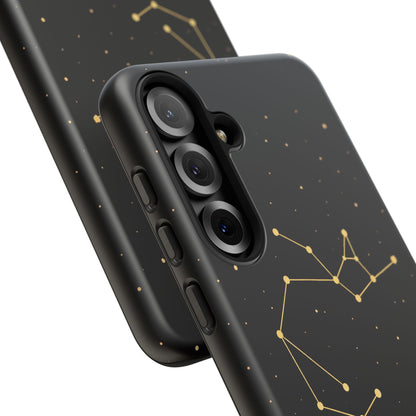 Sagittarius Zodiac Constellation Phone Case – Luxe Gold Celestial Cover