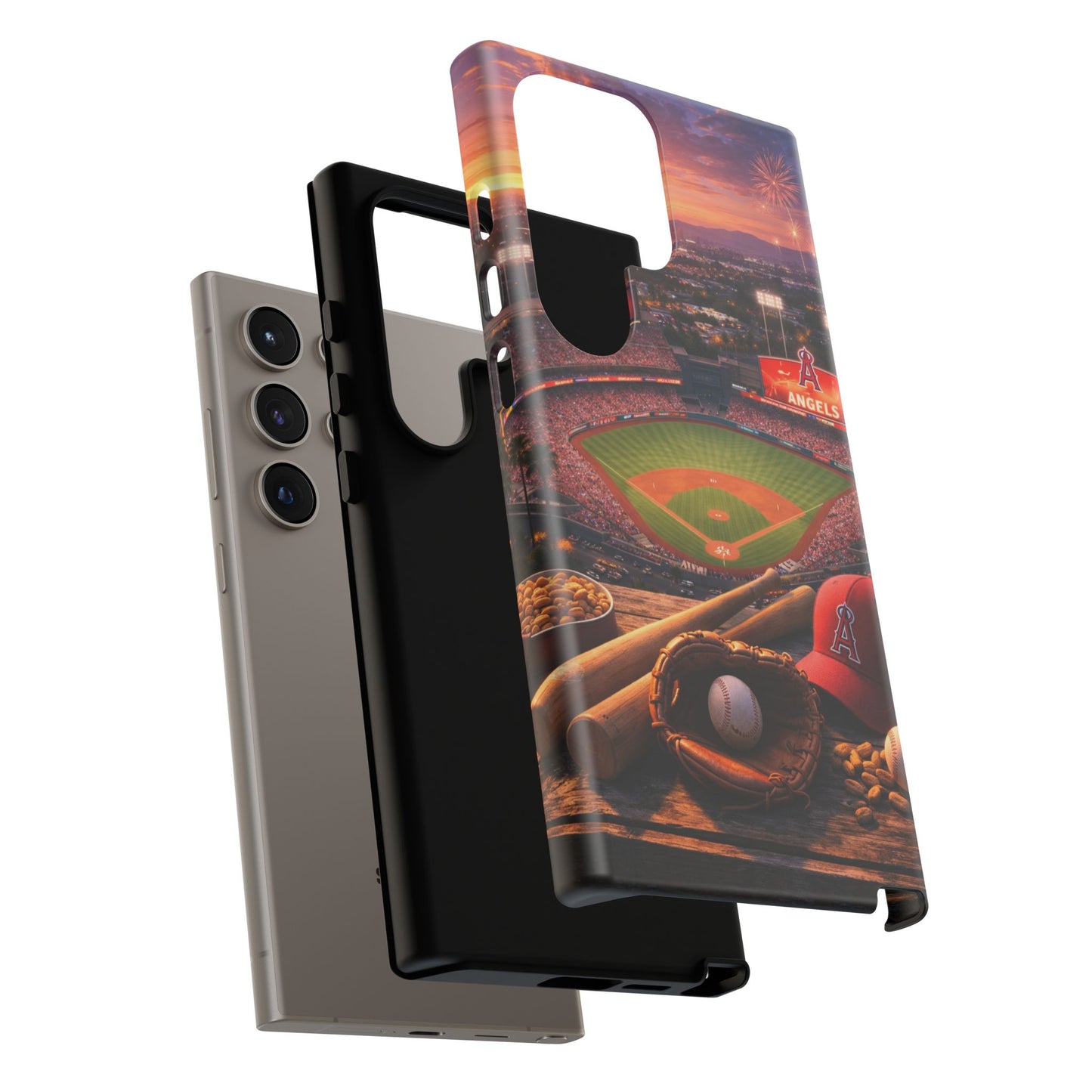 Baseball Stadium Phone Case Sports Fan Ballpark Game Day Tough Case