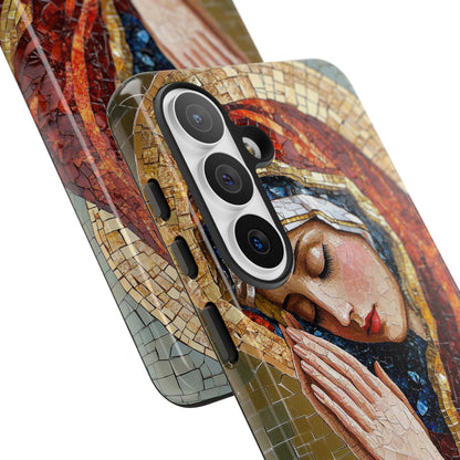 Virgin Mary Phone Case, Catholic Phone Case, Christian Aesthetic Case, Religious iPhone Case, Saint Art Case, Faith Gift