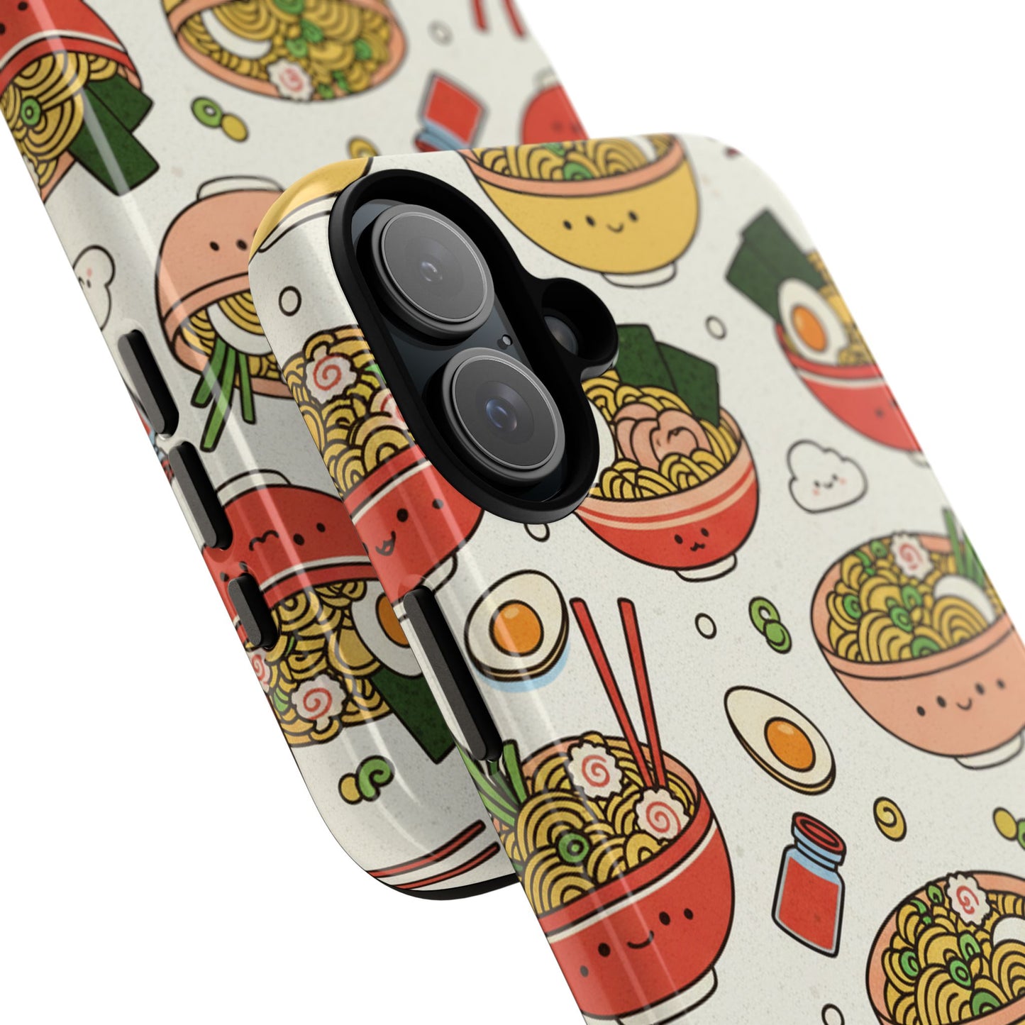 Kawaii Ramen Phone Case – Cute Japanese Food Pattern | Noodle Bowl Aesthetic Case
