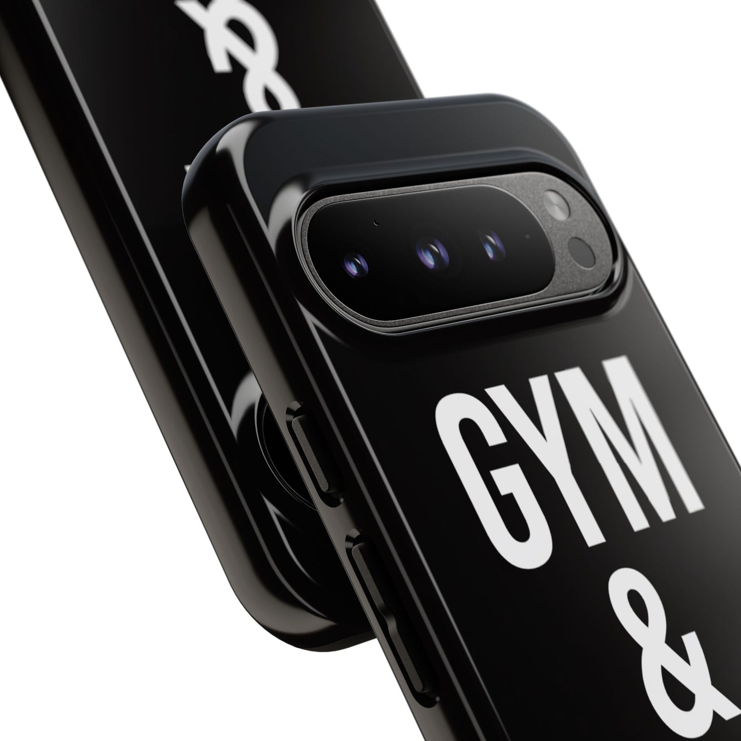 Gym & Jesus Phone Case Christian Faith Workout Gym Motivation Case