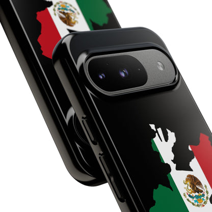 Jalisco Mexico Flag Map Phone Case | Mexican American Pride Tough Case for iPhone & Samsung