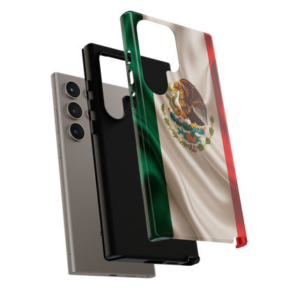 Mexico Flag Phone Case | Mexican Pride iPhone & Samsung Case | Tricolor Aesthetic Tough Protective Cover