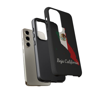 Baja California Mexico Flag Map Phone Case | Mexican American Pride Tough Case for iPhone & Samsung