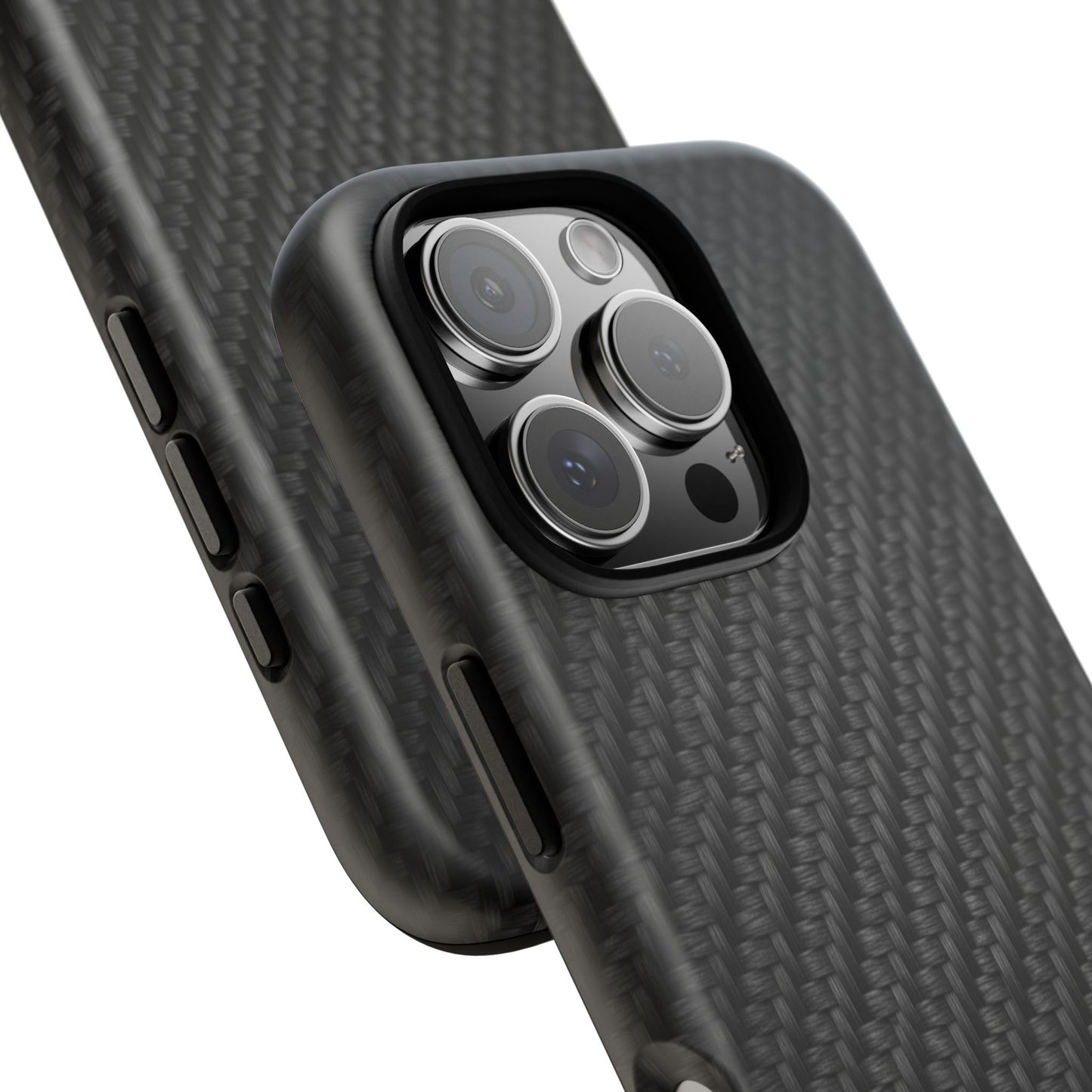 Carbon Fiber Inspired Phone Case – Rugged Slim Protective Tech Case for iPhone & Samsung