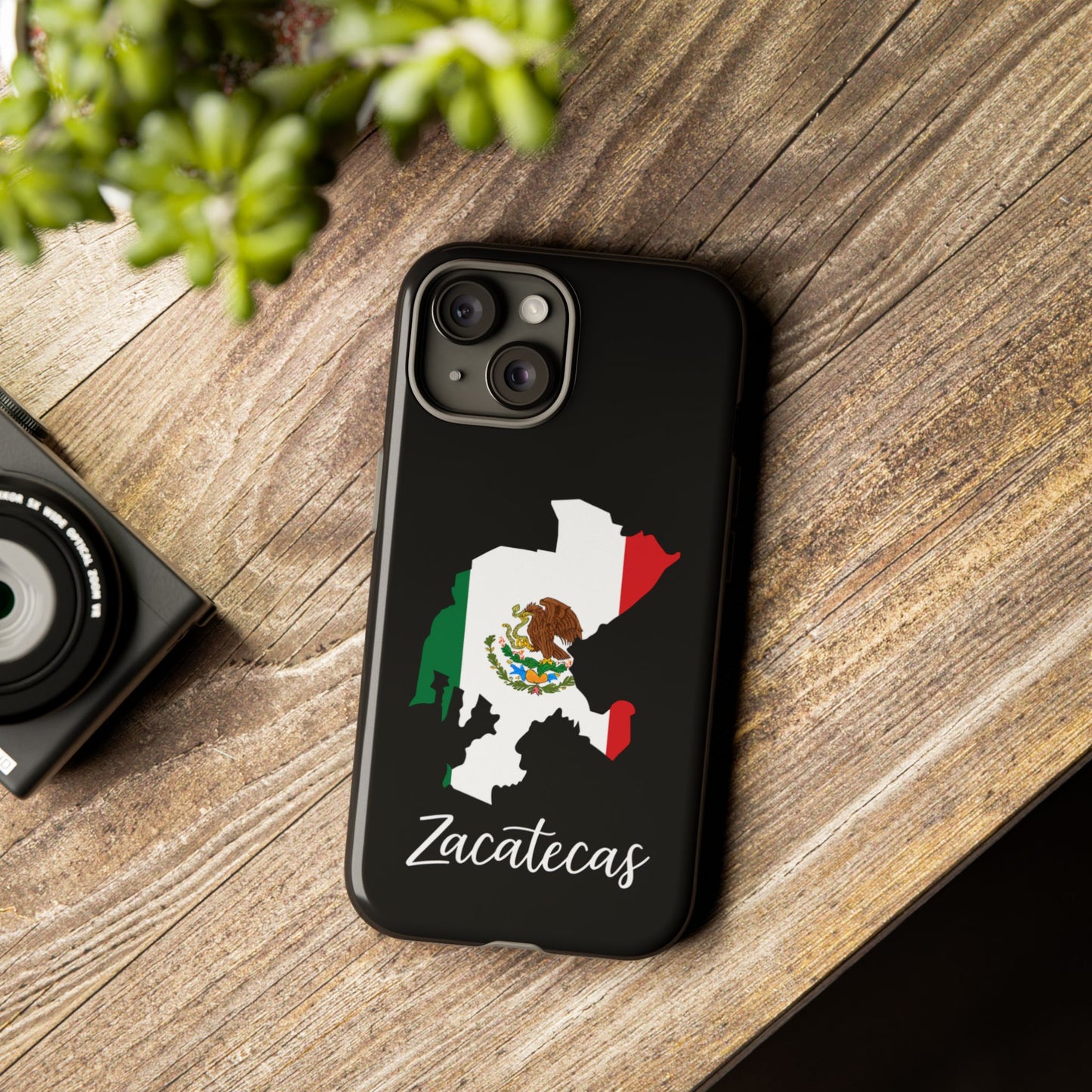 Zacatecas Mexico Flag Map Phone Case | Mexican American Pride Tough Case for iPhone & Samsung