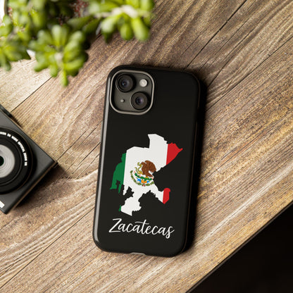 Zacatecas Mexico Flag Map Phone Case | Mexican American Pride Tough Case for iPhone & Samsung