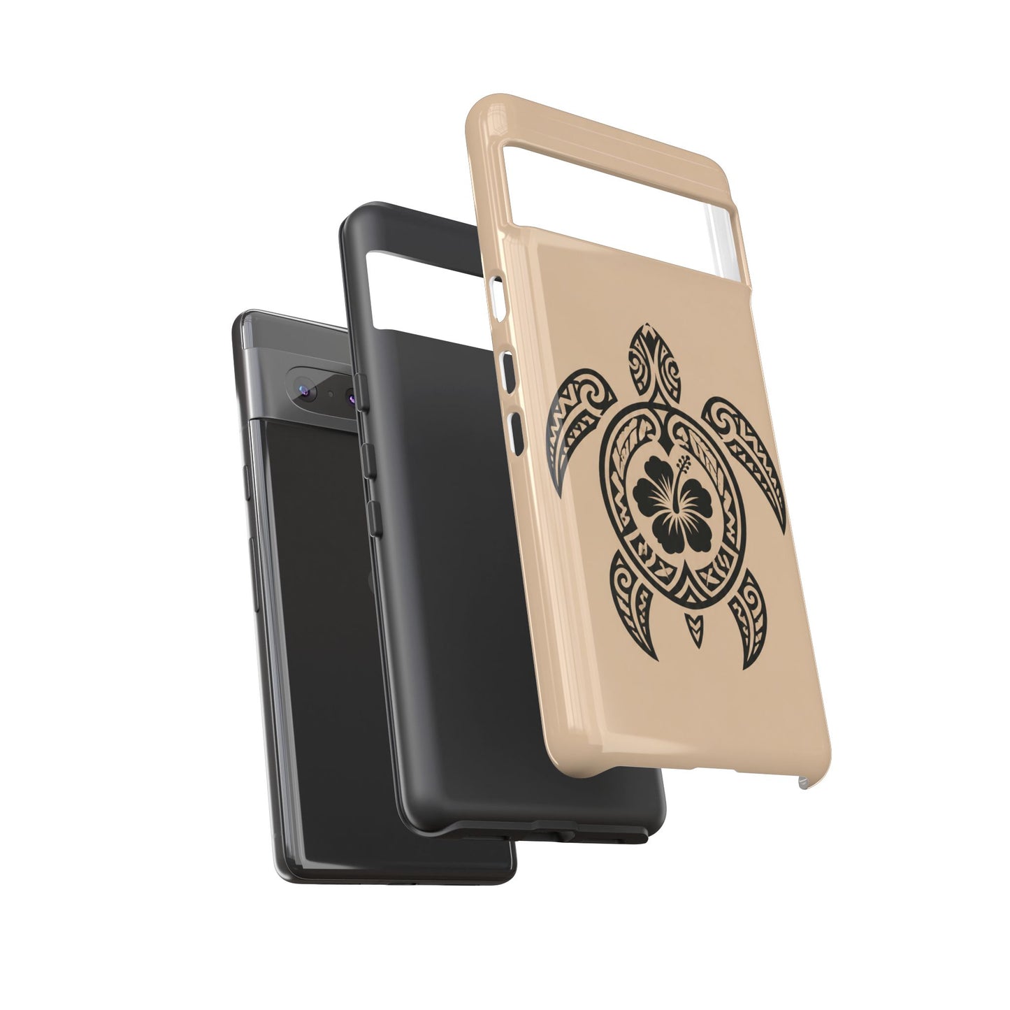 Polynesian Turtle Phone Case | Hawaiian Beach Tough Cover