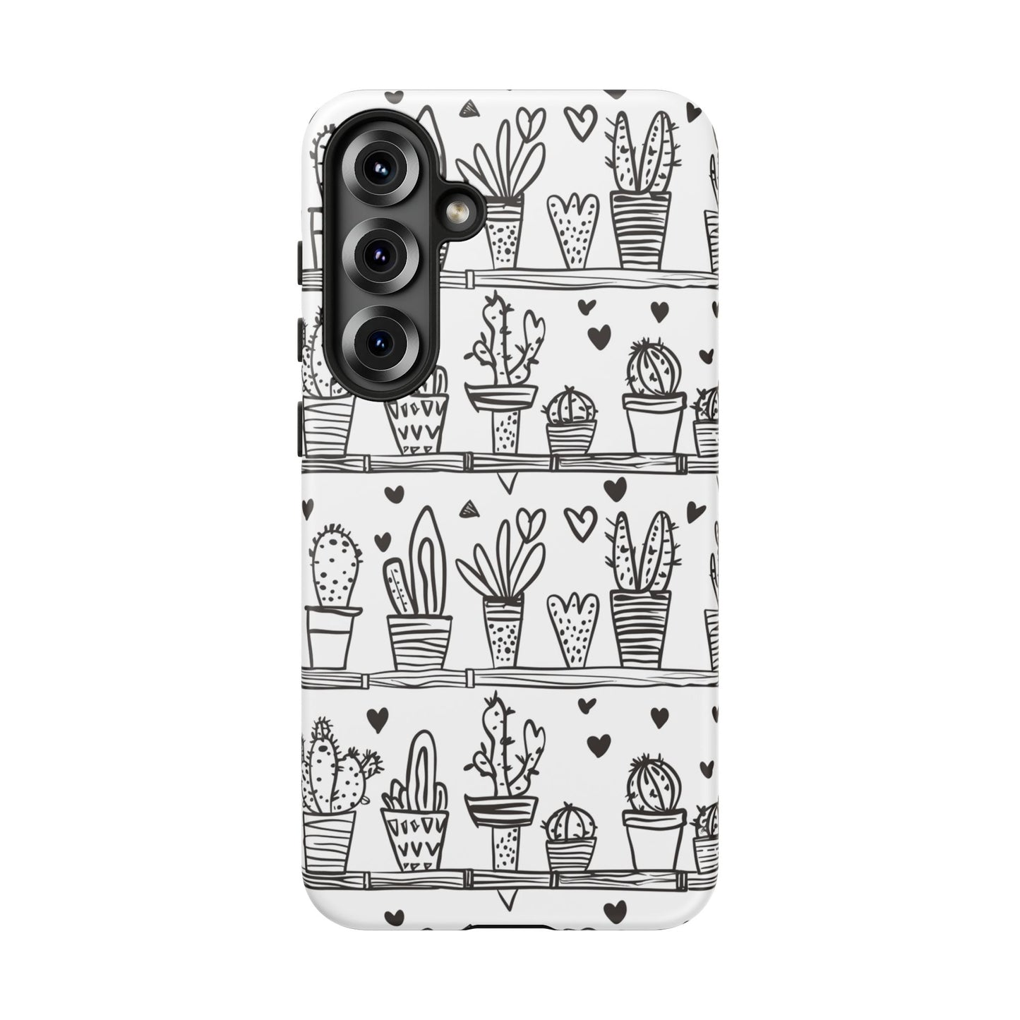 Cactus Succulent Phone Case Cute Plant Aesthetic iPhone Samsung Cover