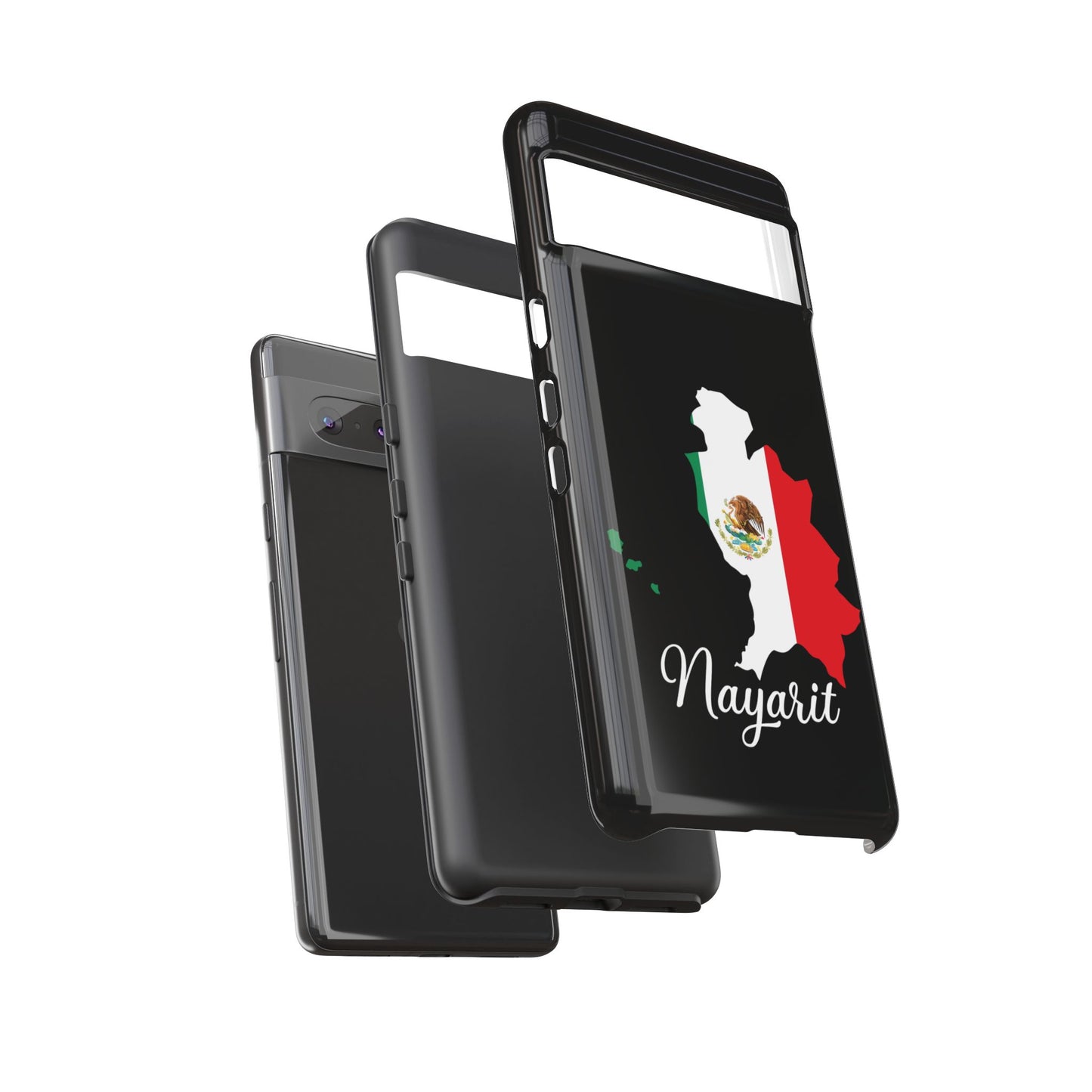 Nayarit Mexico Flag Map Phone Case | Mexican American Pride Tough Case for iPhone & Samsung