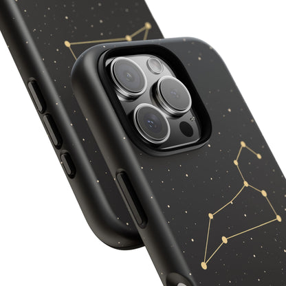 Leo Zodiac Constellation Phone Case – Luxe Gold Celestial Cover