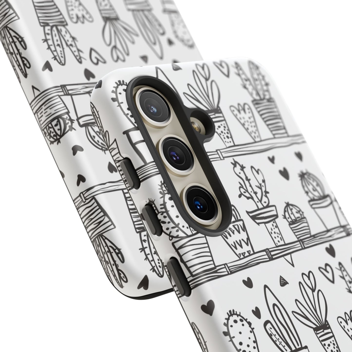 Cactus Succulent Phone Case Cute Plant Aesthetic iPhone Samsung Cover