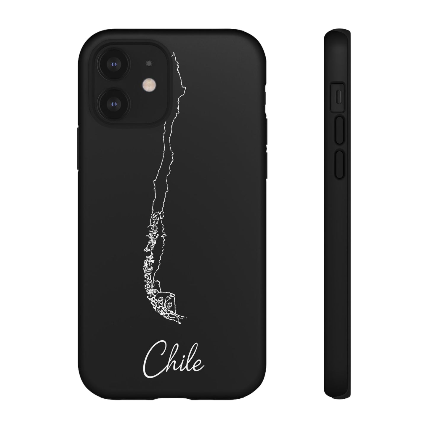 Chile Outline Phone Case – Minimal Country Map Tough Case (iPhone, Samsung, Pixel)
