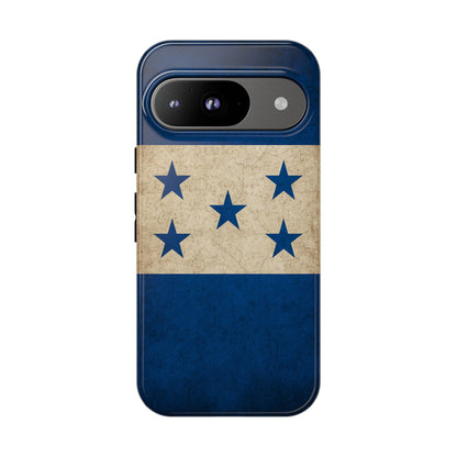 Honduras Flag Phone Case | Vintage Honduran Flag iPhone & Samsung Tough Protective Case