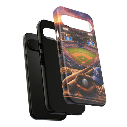 Baseball Sunset Stadium Phone Case LA Game Day Sports Aesthetic Case