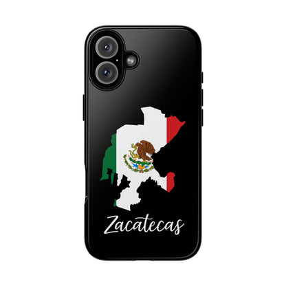 Zacatecas Mexico Flag Map Phone Case | Mexican American Pride Tough Case for iPhone & Samsung