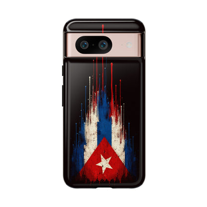 Cuban Flag Phone Case | Cuba Flag Tough Case | Patriotic Cuban Pride iPhone Samsung Protective Cover