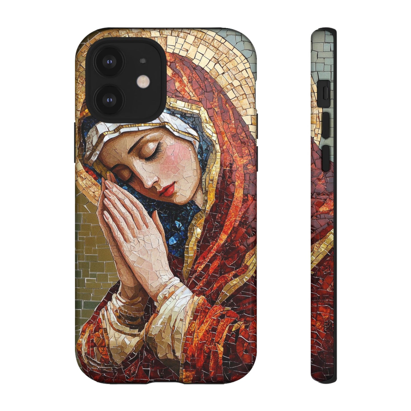 Virgin Mary Phone Case, Catholic Phone Case, Christian Aesthetic Case, Religious iPhone Case, Saint Art Case, Faith Gift