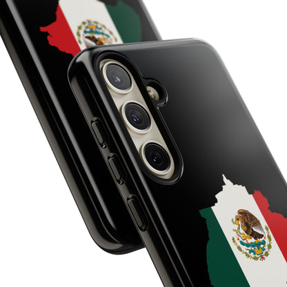 Aguascalientes Mexico Flag Map Phone Case | Mexican American Pride Tough Case for iPhone & Samsung