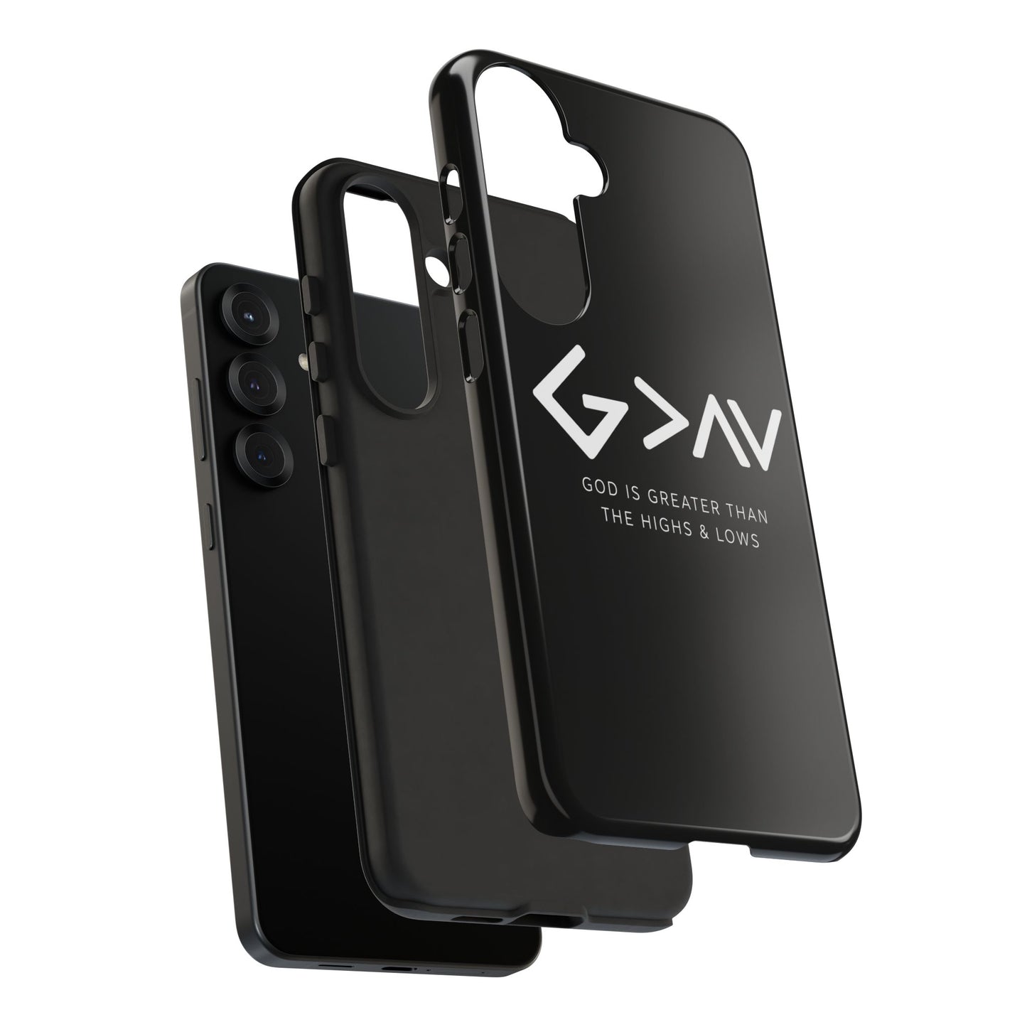 God Is Greater Than The Highs & Lows G>∧∨ Christian Phone Case