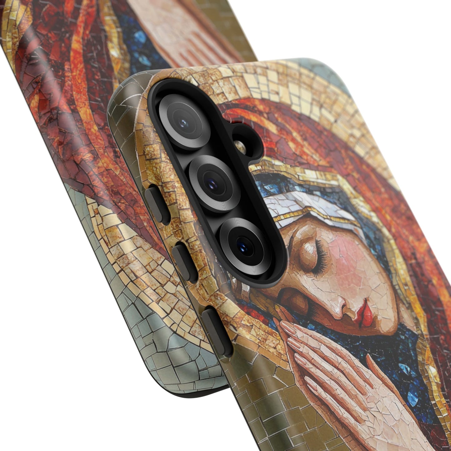 Virgin Mary Phone Case, Catholic Phone Case, Christian Aesthetic Case, Religious iPhone Case, Saint Art Case, Faith Gift