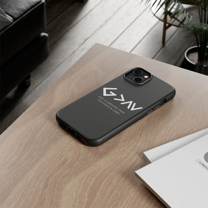 God Is Greater Than The Highs & Lows G>∧∨ Christian Phone Case