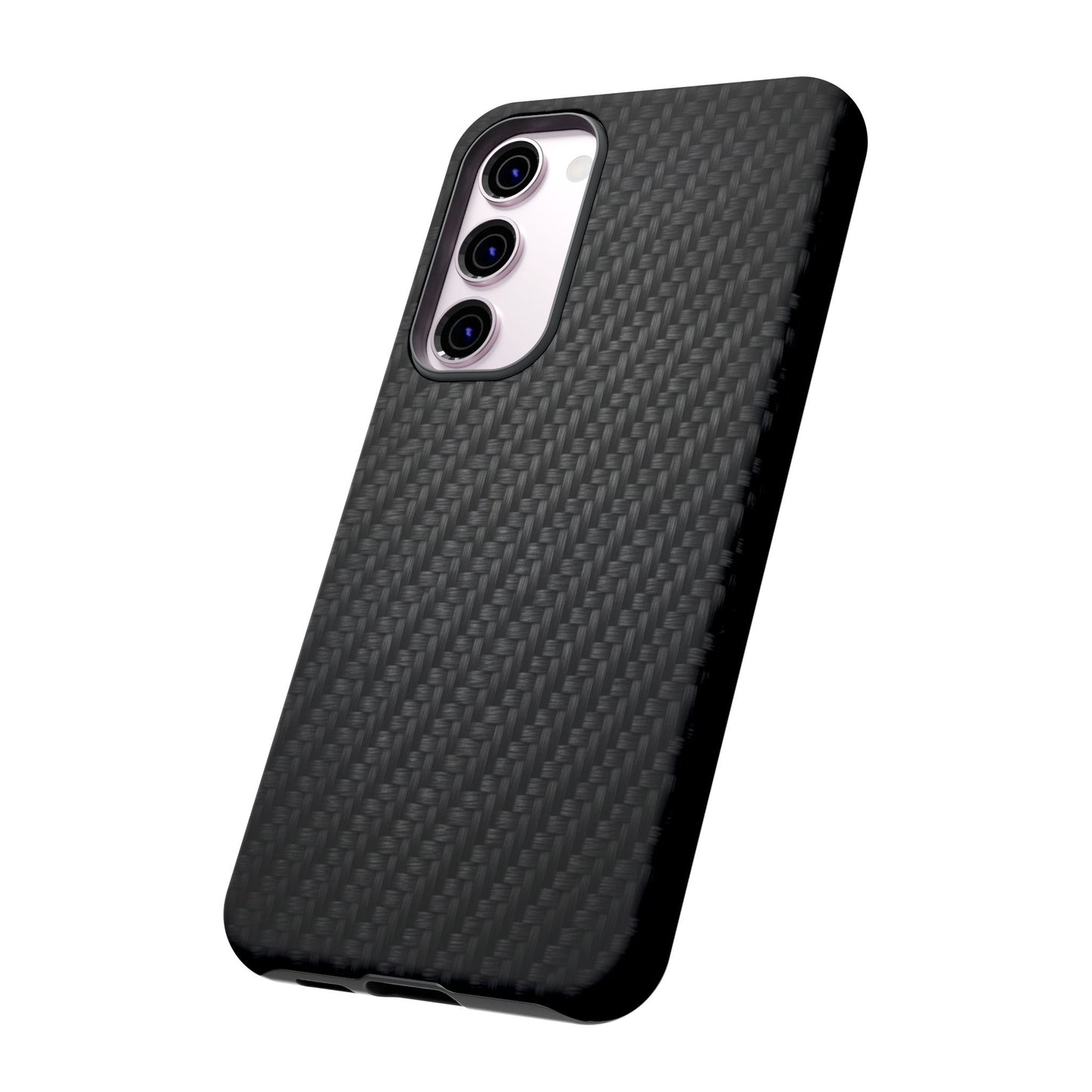 Carbon Fiber Inspired Phone Case – Rugged Slim Protective Tech Case for iPhone & Samsung