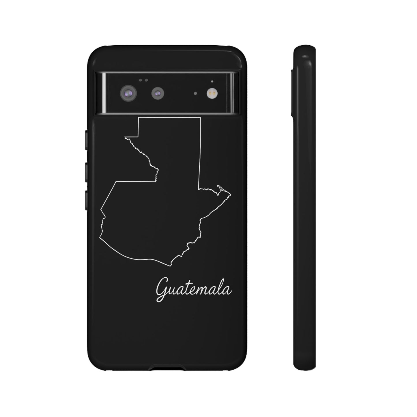 Guatemala Outline Phone Case – Minimal Country Map Tough Case (iPhone, Samsung, Pixel)