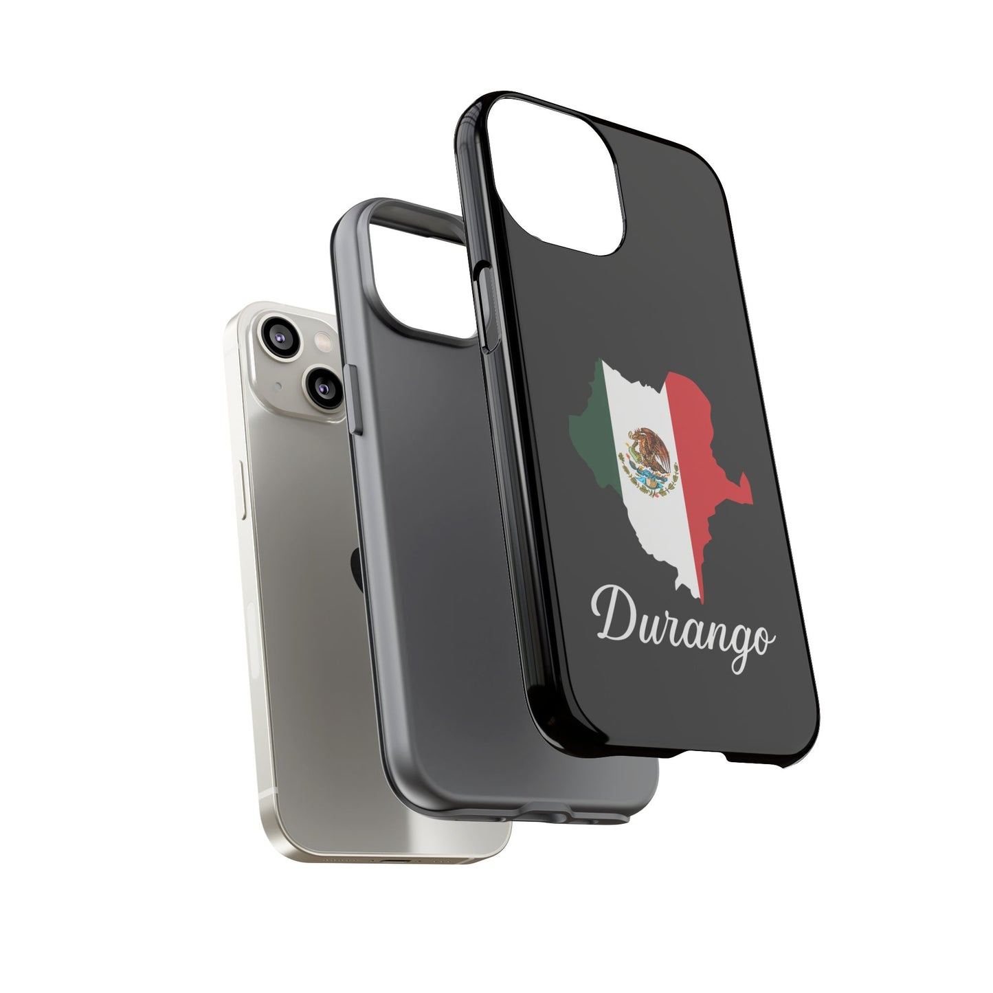 Durango Mexico Flag Map Phone Case | Mexican American Pride Tough Case for iPhone & Samsung