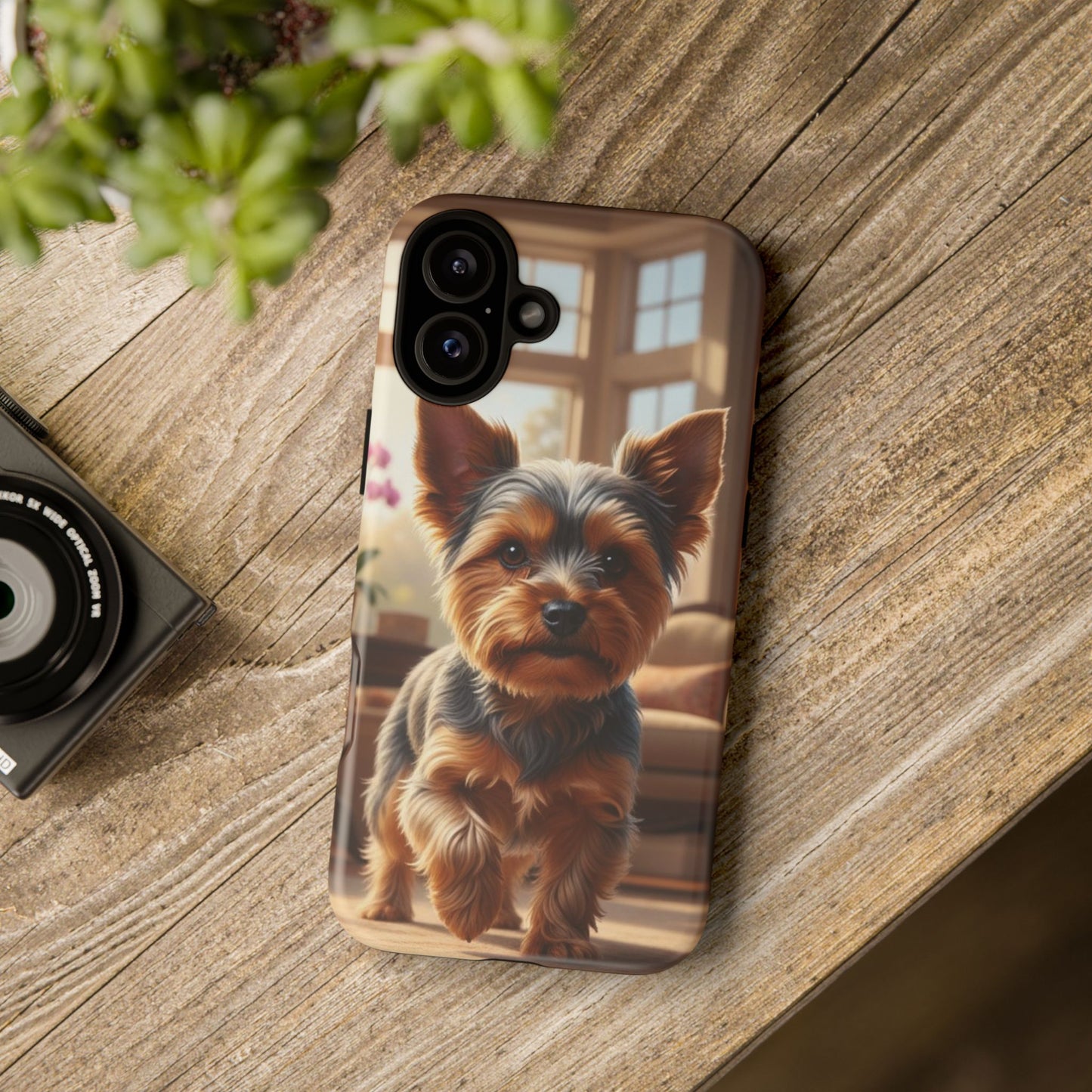 Yorkshire Terrier Phone Case – Cute Yorkie Puppy Tough Case (iPhone, Samsung, Pixel)