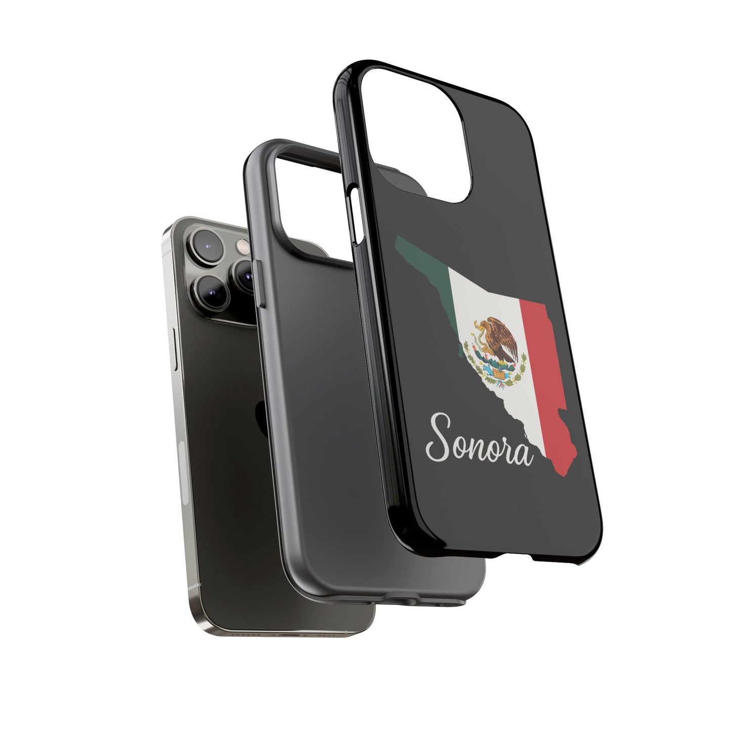 Sonora Mexico Flag Map Phone Case | Mexican American Pride Tough Case for iPhone & Samsung