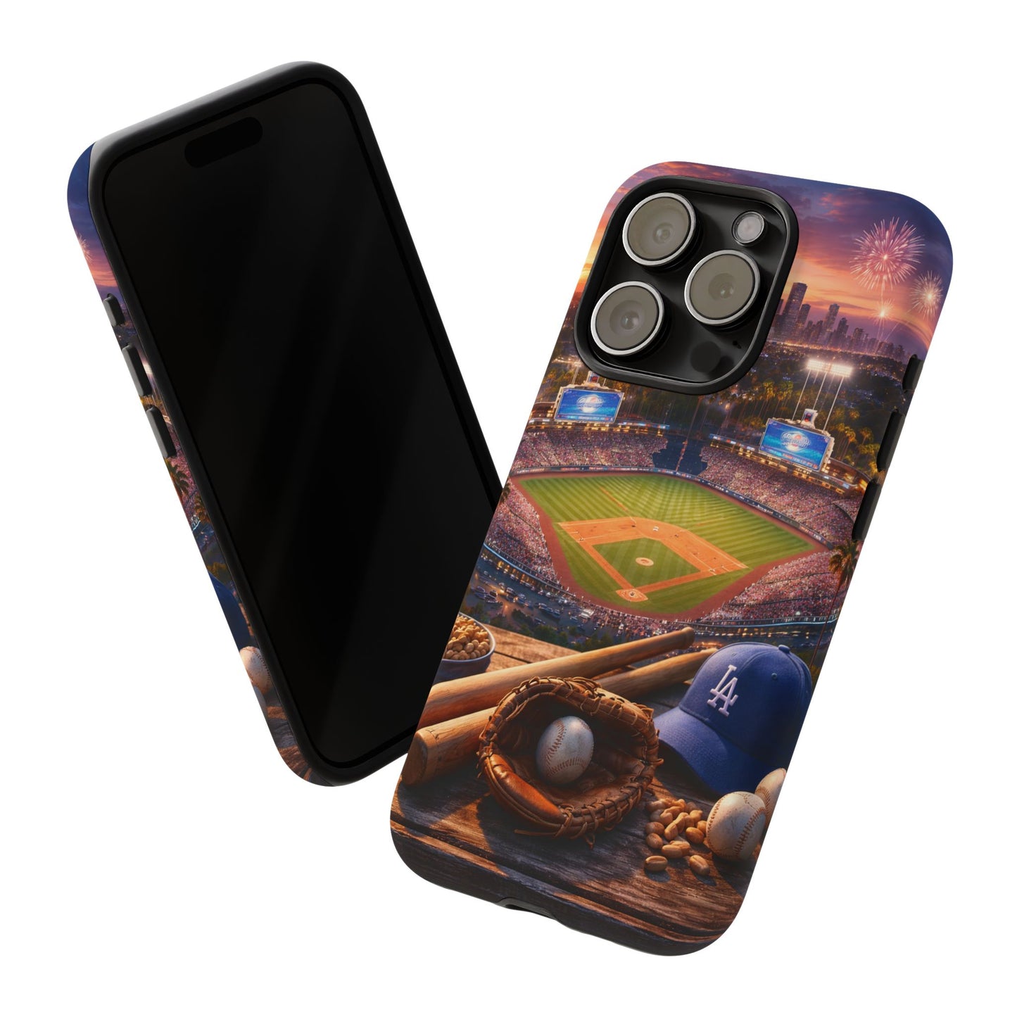 Baseball Sunset Stadium Phone Case LA Game Day Sports Aesthetic Case